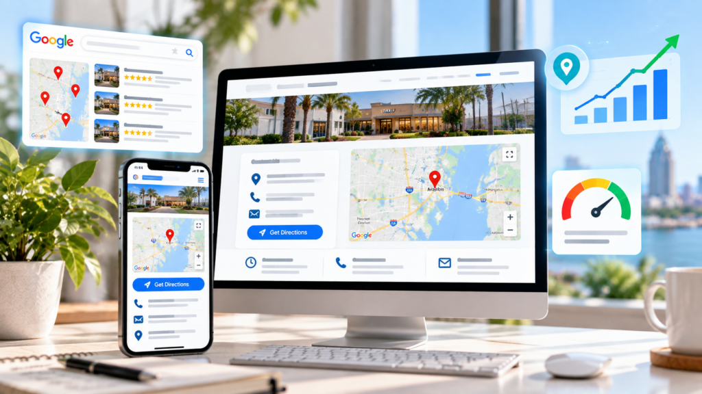 should I embed a Google map on my website